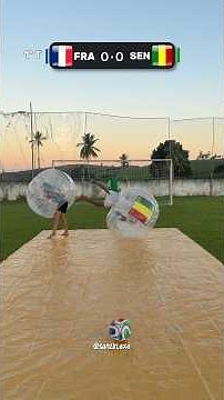 🇫🇷⚔️🇸🇳 França x Senegal, mas no futebol de bolha!😂🤣😂🤣#fifaworldcup #futebol #france