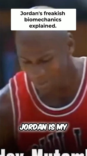 Michael Jordan’s freakish biomechanics #michaeljordan #michaeljackson #biomechanics
