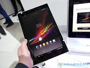Sony Xperia Tablet Z Hands-On: Slim Is In - SlashGear