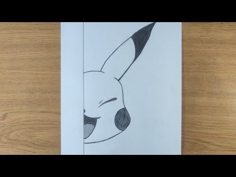 Easy draw Pikachu for beginner | How to draw Pikachu step by step (Tutorial)