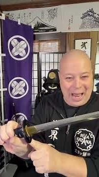 hand positioning on the katana hilt
