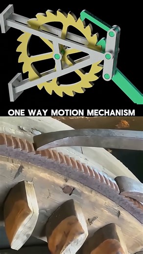 One way motion mechanism