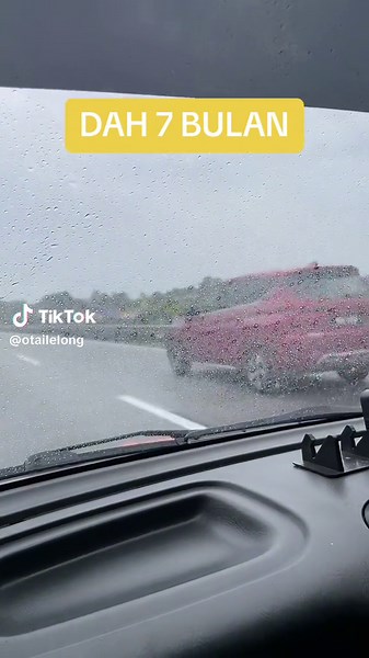 usia wiper 7 bulan, kualiti tiptop #wiper #wiperkereta #siliconewiper #wiperfluid #fyp #