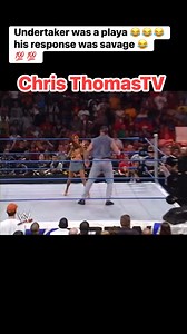 881K views · 14K reactions | Undertaker was a playa  his response was savage  #undertaker #brocklesnar #paulheyman #wwe #fyp #smackdown | Chris Thomas Sr. | Facebook