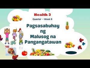 Mga Dapat Gawin Upang Magkaroon Ng Malusog Na Pangangatawan