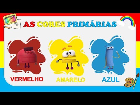 AS CORES PRIMÁRIAS: VERMELHO AMARELO E AZUL | EDUCAÇÃO INFANTIL