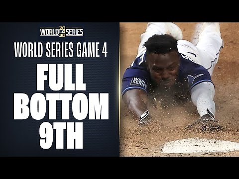 Full Bottom 9th of World Series Game 4! (Rays try to come back on Dodgers!)