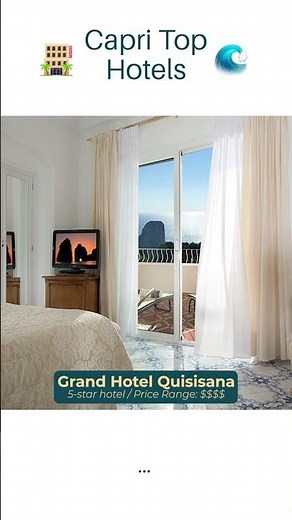 What Hotel You Should Stay at in Capri | Capri Hotel Recommendations