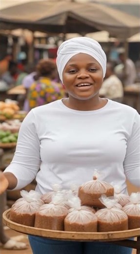 Making Moin-Moin with AI | From Washing Beans to Selling in the Market #nigerianfood
