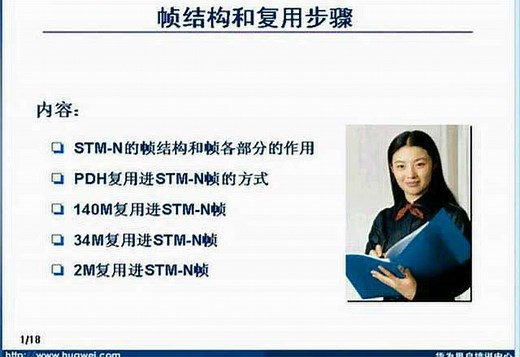 SDH帧结构和复用步骤