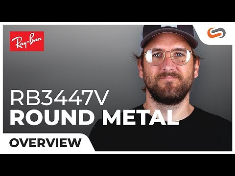 Ray-Ban RB3447V Round Metal Overview