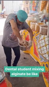 12K views · 110 reactions | Alginate Mixing  #Dentistry #Fun #BitesnBraces #smile #medical #People #dentista #Tooth #Dental | Bites & Braces Dental | Facebook