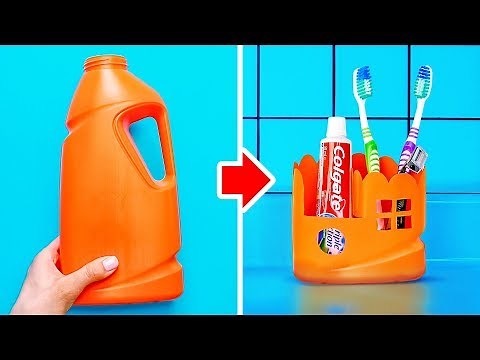 22 CLEVER WAYS TO RECYCLE OLD PLASTIC BOTTLES