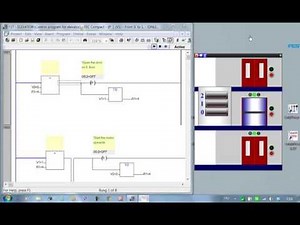 PLC programming: Elevator control (EasyVeep)