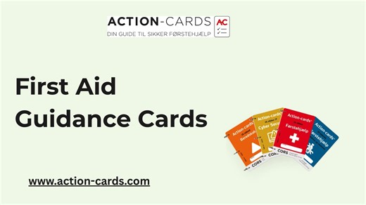 First Aid Guidance Cards
