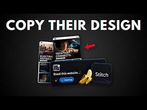 How to CLONE Any Website Design Using Google Stitch AI Agent