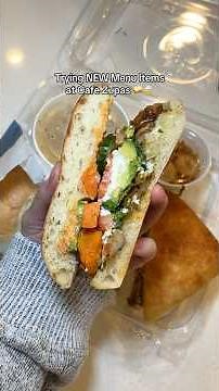 Trying NEW Cafe Zupas Menu Items (So YOU Don't Have To) 🥪 #cafezupas #fastfood #newfood