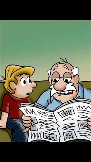 Grandpa And Grandson, What's That Word Movie