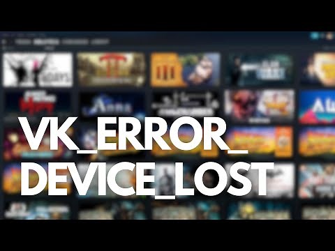Fix VK_ERROR_DEVICE_LOST error in any game | PC Solutions ✅🔥