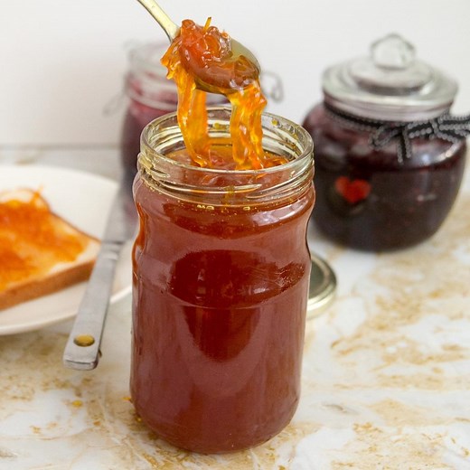 Orange Marmalade No Pectin (Low Sugar)