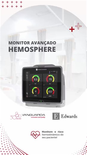 Vanguarda | HemoSphere – Plataforma Avançada de Monitorização Hemodinâmica Inteligência e precisão a favor da recuperação do paciente 👨‍⚕️💻 A... | Instagram