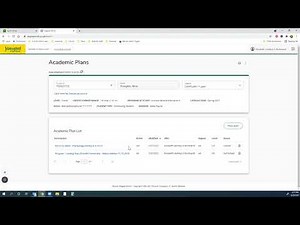 Degree Works - Academic Plan Tutorial