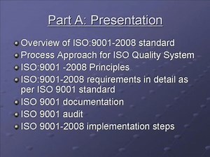 ISO 9001 Awareness Training by ISO Consultant