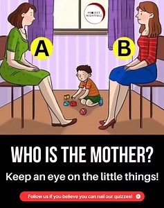 Do you have sharp eyes? This riddle looks easy, but most people get it wrong! 👀🧠 👉 Check the first comment to find out who the real mom is! 👇 | Life Lessons
