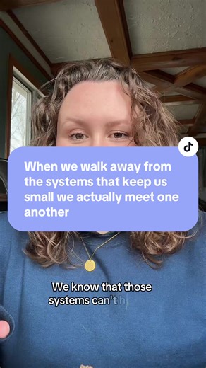 When we walk away from the systems that keep us small we actually get to meet one another. And I’m here for it 🤠🥺🤩😎 #animalcommunicator #community #newworld #community #liberation