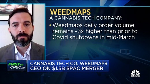 WeedMaps CEO on going public in a $1.5 billion SPAC merger