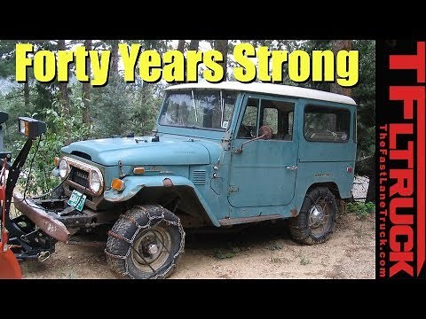 Forty Years Strong: 1972 Toyota FJ40 Land Cruiser Complete History - TFLnow (Almost) Live
