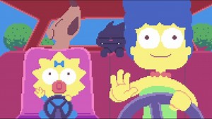 The Simpsons Skateboarding Intro