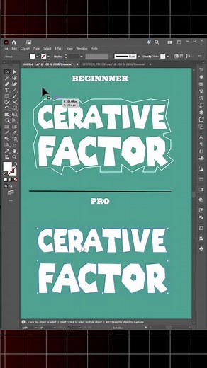 Text effect in illustrator | Adobe illustrator tutorial.