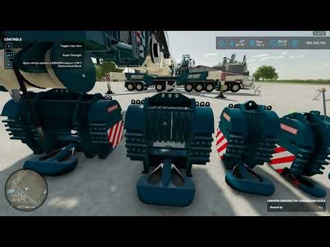 FS22 LTM 11200 Tutorial Part 11: Setting up and attaching the hooks