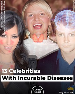 12M views · 24K reactions | Chronic illness is a major problem: 6 in 10 adults have at least one chronic condition. Even celebrities aren’t immune from these struggles, as many have come forward to share their stories of living with conditions like diabetes, multiple sclerosis, or lupus. | Sunday Roast | Facebook