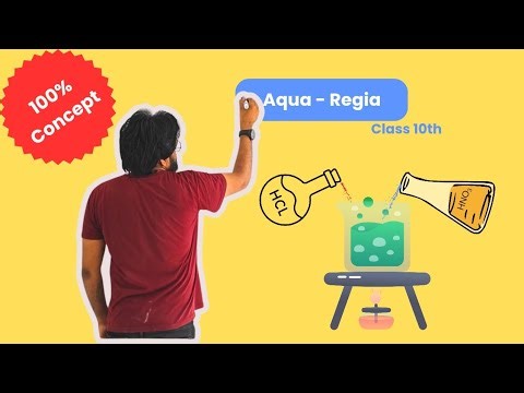 Aqua Regia – The Royal Water | Chemistry Explained in Simple Way #AquaRegia #RoyalWater #chemistry.