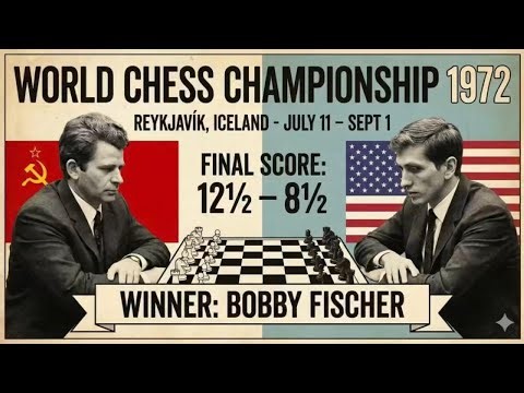 Fischer vs Spassky 1972 "Match of the Century" | Part 1-#chessIntelligenceLife