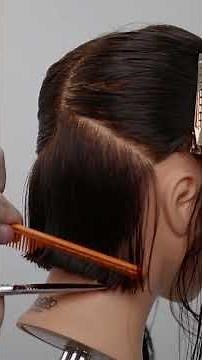 One-Length Bob Haircut Tutorial ✂️ Realistic, Wearable Shape