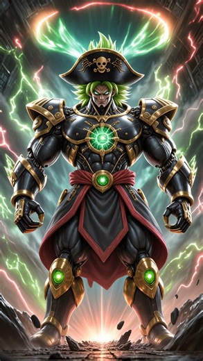 Broly × Marshall D. Teach (Blackbeard) | Cartoon × Anime Crossover #shorts #dragonball #onepiece