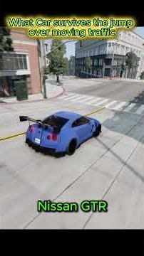 Supercars Jumping Over Moving Cars! Who Makes It?