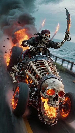 Spooky Live Wallpaper: Pirates and Skeletons in Motion