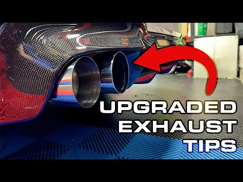 How To Remove / Replace BMW Exhaust Tips