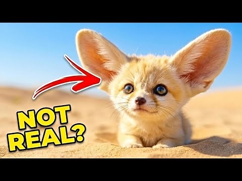 Why Does This Fox Have GIANT Ears? (Fennec Fox Facts)