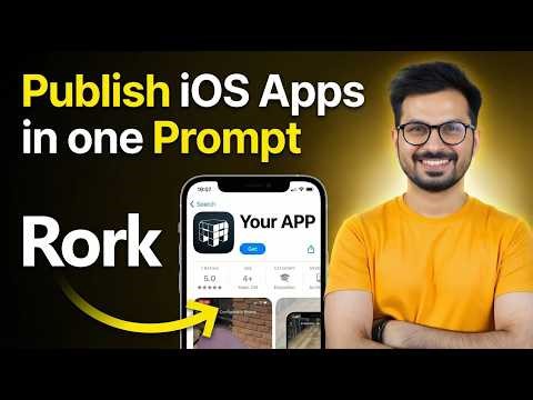 How to Build an ENTIRE iPhone App From Scratch without Macbook (AI + No code) - RORK MAX