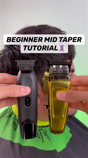 Beginner Mid-Taper Haircut Tutorial for New Clients
