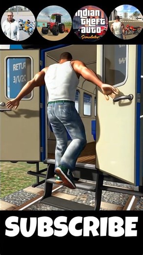 Train Back Door Open Challenge 😱 In GTIV Vs ISB3D Vs ITA Vs Indian Bike Drive 💥 #shorts #gaming #gta