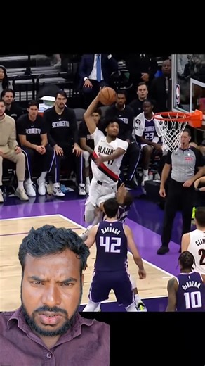 Shaedon Sharpe Jumps over Westbrook for dunk 😳 #nba #sctop10