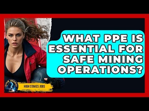 What PPE Is Essential For Safe Mining Operations? - High Stakes Jobs