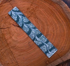 Mosaic Feather Damascus Steel Billet Bar 30x5cm Bush Crafts Blacksmith Tools Making, Tools - Etsy Australia