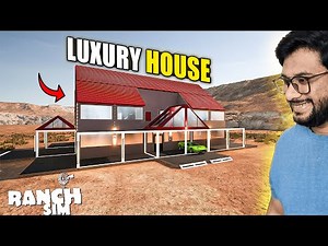 Ranch Simulator S3: Building The Perfect CUSTOM LUXURY House 😍😍 #18
